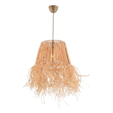 Hanglamp aan een koord VALANCE 1xE27/40W/230V bruin