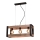 Hanglamp aan een koord VARNA 3xE27/40W/230V eiken
