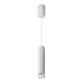 Hanglamp aan een koord VERTICAL 1xGU10/8W/230V wit