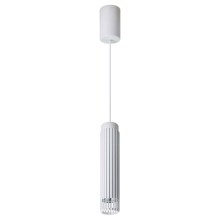 Hanglamp aan een koord VERTICAL 1xGU10/8W/230V wit