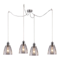 Hanglamp aan een koord VOICE 4xE27/40W/230V spin