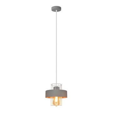 Hanglamp aan een koord VOLTA 1xE27/15W/230V grijs
