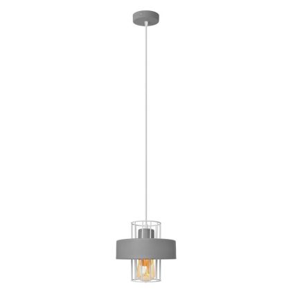Hanglamp aan een koord VOLTA 1xE27/15W/230V grijs
