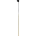 Hanglamp aan een koord voor 1-fase railsysteem PIANO 1xG9/8W/230V goud/zwart