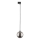 Hanglamp aan een koord voor 1-fase railsysteem TRACER 1xG9/8W/230V zwart/gerookt zwart