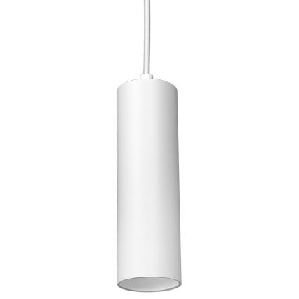 Hanglamp aan een koord voor een 3-fase Rail Systeem PIPE 1xGU10/25W/230V wit