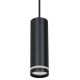 Hanglamp aan een koord voor een Rail Systeem PIPE 1xGU10/25W/230V zwart