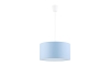 Hanglamp aan een koord voor Kinderen RONDO KIDS 1xE27/15W/230V blauw