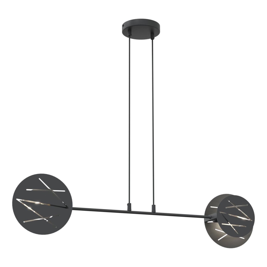 Hanglamp aan een koord XOTIC 2xE27/15W/230V zwart