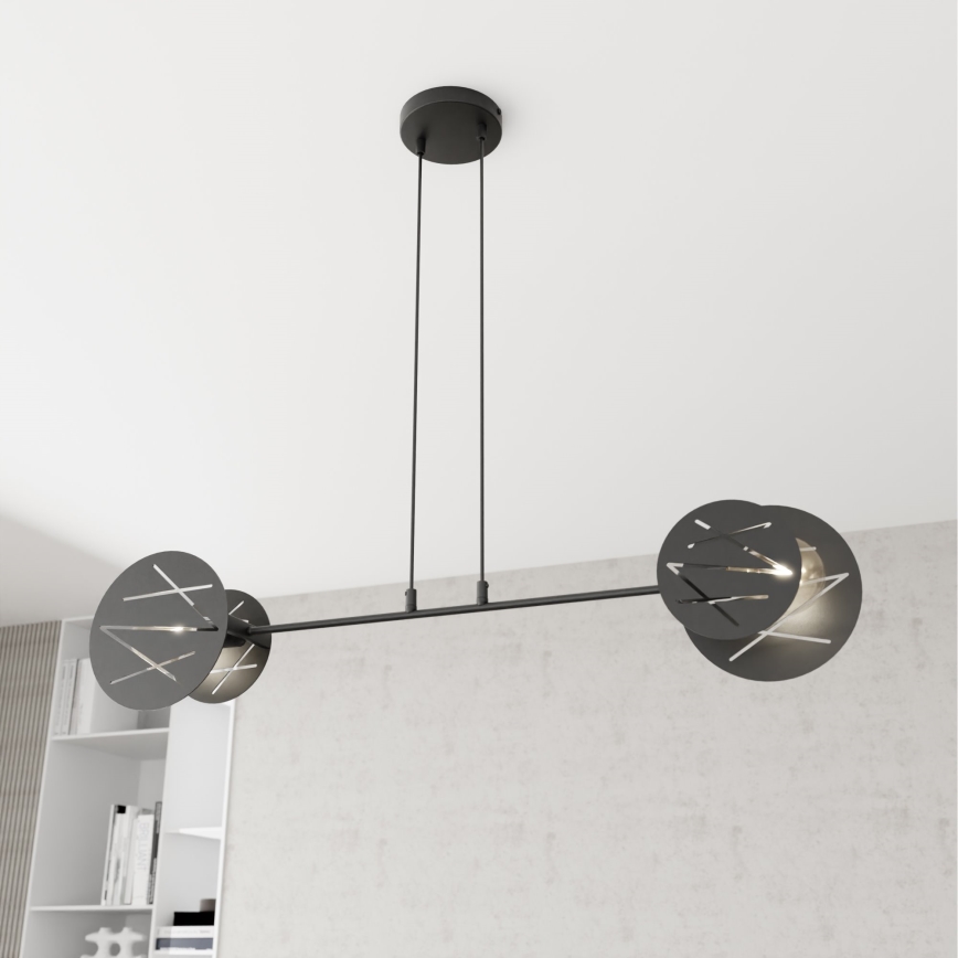 Hanglamp aan een koord XOTIC 2xE27/15W/230V zwart