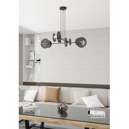 Hanglamp aan een koord XOTIC 4xE27/15W/230V zwart