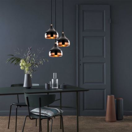 Hanglamp aan een koord YILDO 3xE27/40W/230V