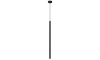 Hanglamp aan een koord YORU 1xG9/8W/230V 70 cm zwart