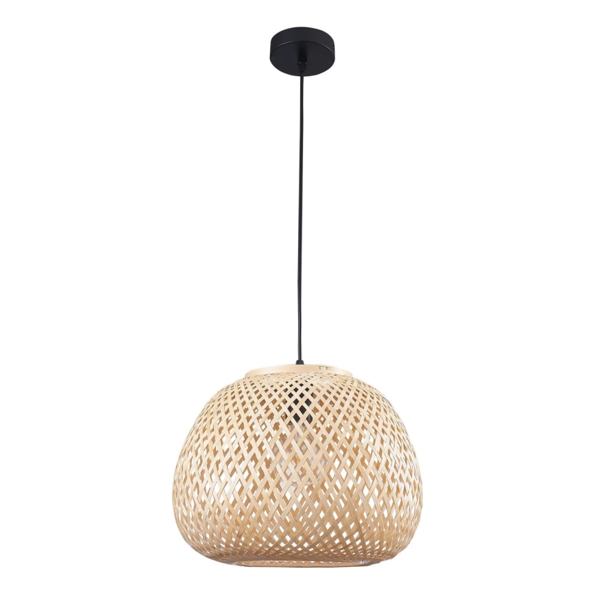 Hanglamp aan een koord ZANZIBAR 1xE27/20W/230V diameter 35 cm bamboe