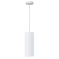 Hanglamp aan een koord ZIK 1xE27/40W/230V wit