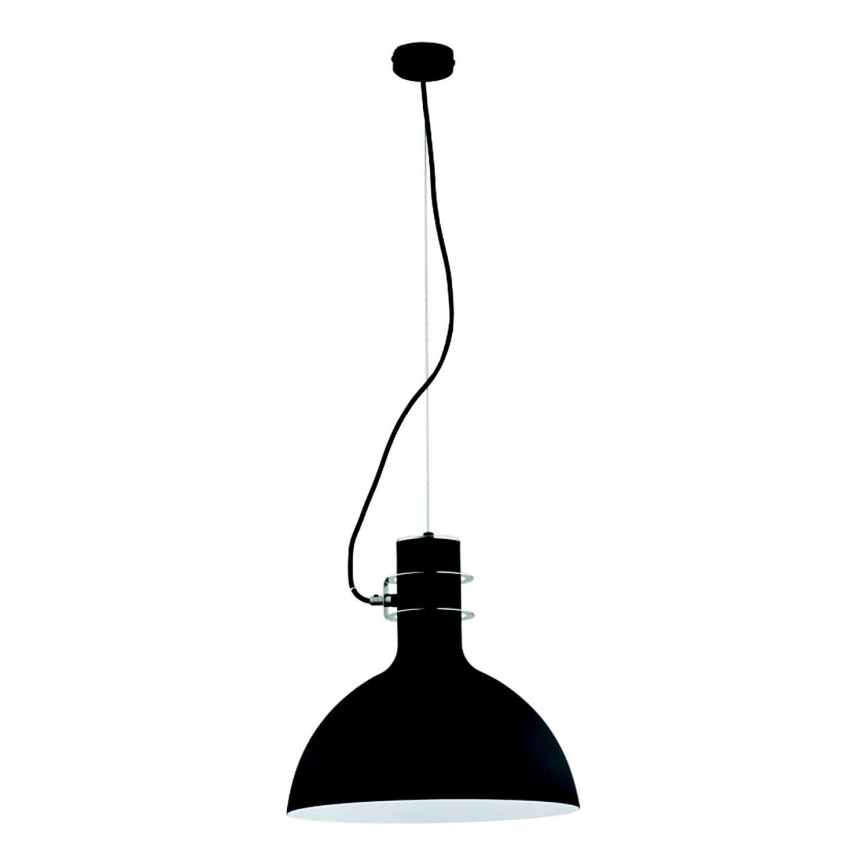 Hanglamp aan een koord ZINE 1xE27/15W/230V zwart
