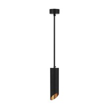 Hanglamp aan een paal 1xGU10/35W/230V 20 cm zwart