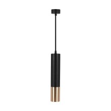 Hanglamp aan een paal 1xGU10/35W/230V 30 cm zwart/goud