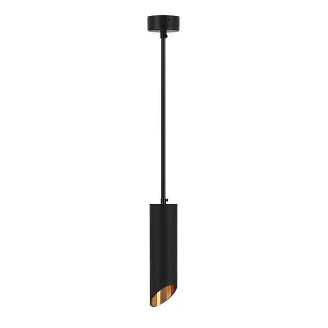 Hanglamp aan een paal 1xGU10/35W/230V 30 cm zwart