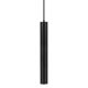 Hanglamp aan een paal 1xGU10/35W/230V 50 cm zwart
