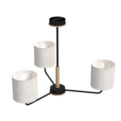Hanglamp aan een paal ATLANTA 3xE27/60W/230V