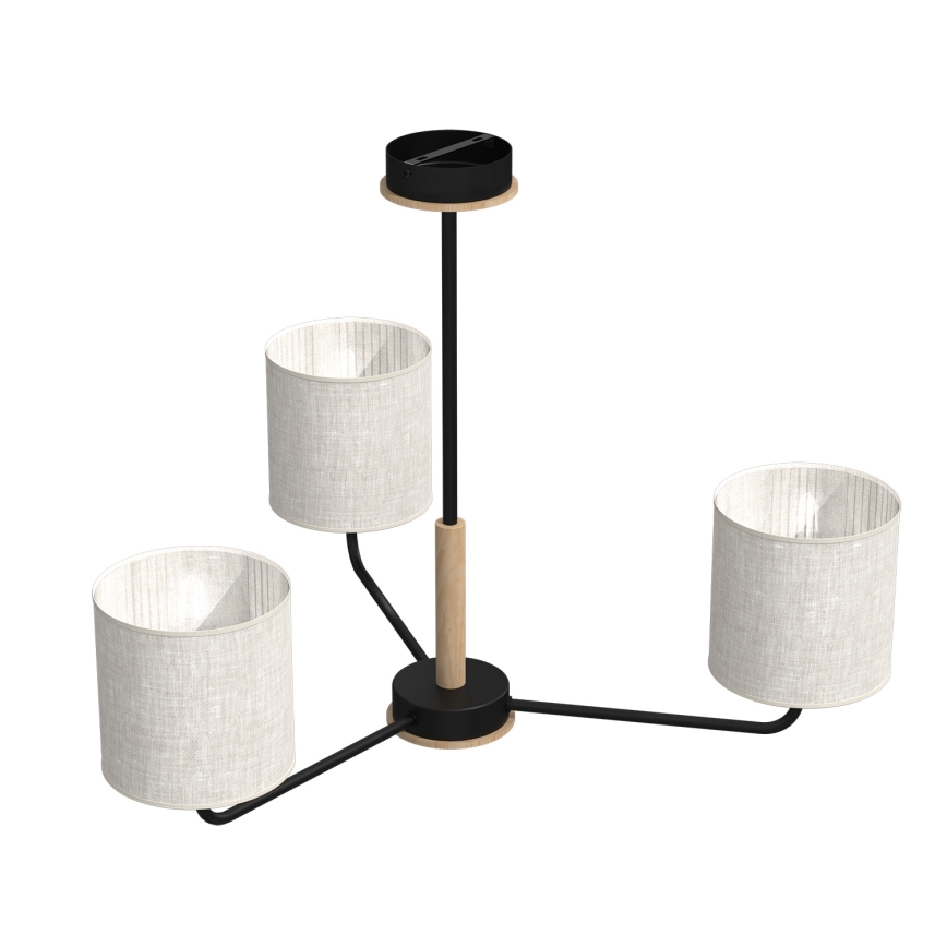 Hanglamp aan een paal ATLANTA 3xE27/60W/230V
