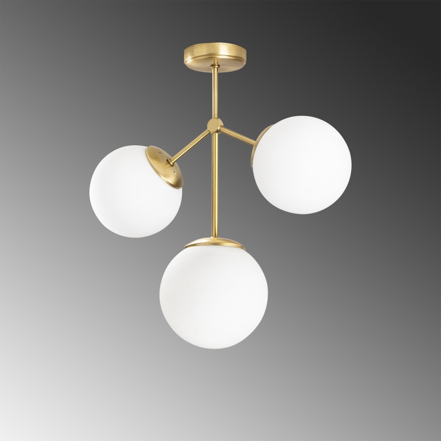 Hanglamp aan een paal DAMAR 3xE27/40W/230V