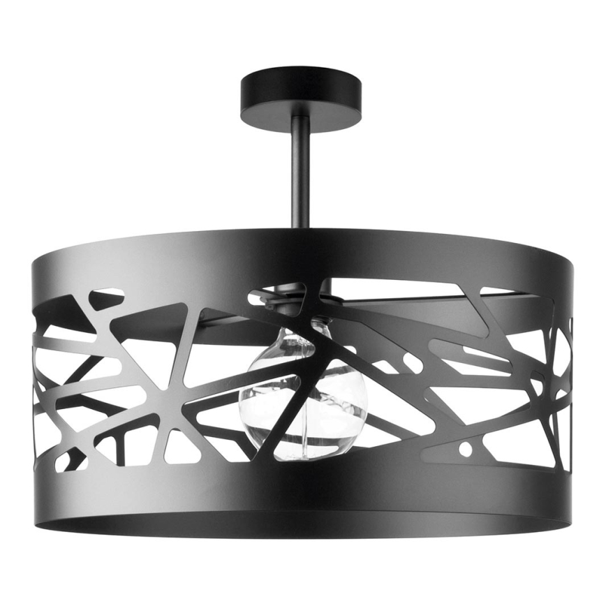 Hanglamp aan een paal MODUL FREZ 1xE27/60W/230V d. 39 cm zwart