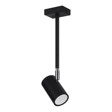 Hanglamp aan een paal NORANO 1xGU10/40W/230V zwart