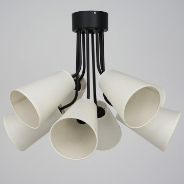 Hanglamp aan een paal TUBLES 8xE27/60W/230V