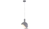 Hanglamp aan een touwtje 1xE14/60W/230V grijs