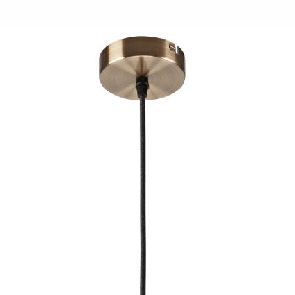 Hanglamp aan een touwtje ASTA 1xE27/60W/230V bronzen