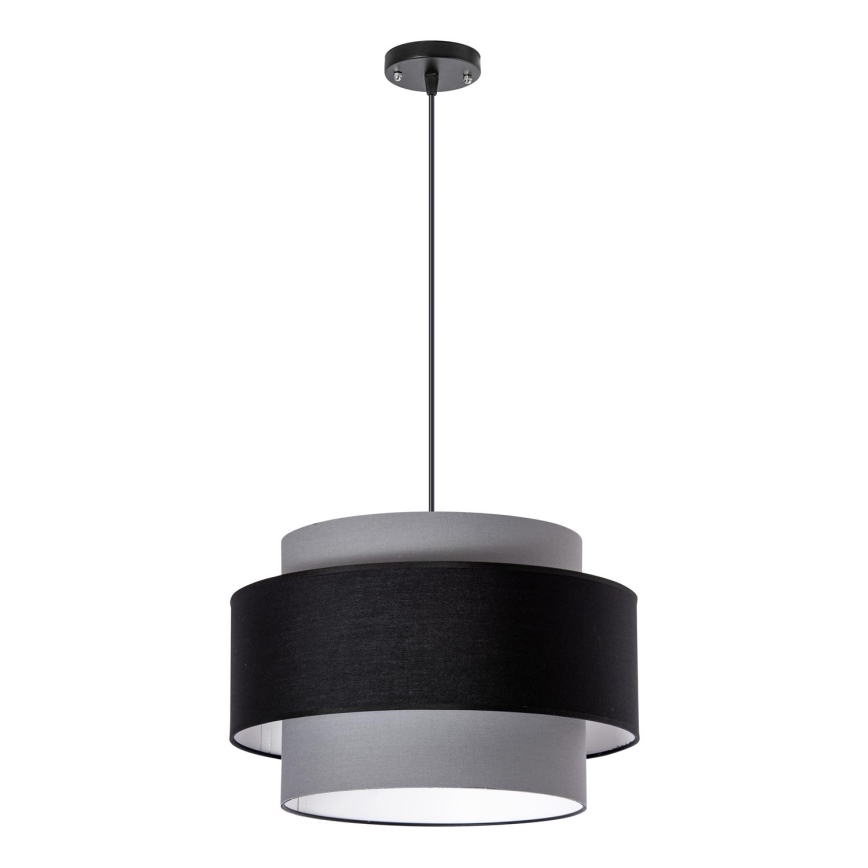 Hanglamp aan kabel 1xE27/60W/230V grijs
