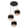 Hanglamp aan kabel 3xE27/60W/230V beige