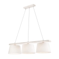 Hanglamp aan kabel AIDA 3xE27/60W/230V eiken
