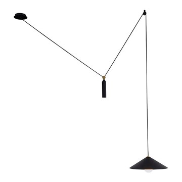Hanglamp aan kabel ALTO 1xE27/60W/230V zwart