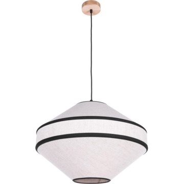 Hanglamp aan kabel AMIGO 1xE27/60W/230V eiken