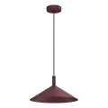 Hanglamp aan kabel ANEGA 1xGX53/15W/230V Ø 30 cm bordeaux