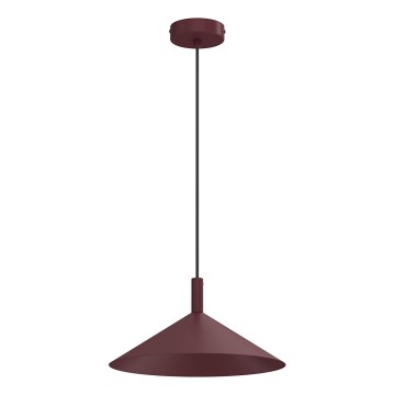 Hanglamp aan kabel ANEGA 1xGX53/15W/230V Ø 30 cm bordeaux