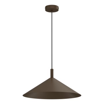 Hanglamp aan kabel ANEGA 1xGX53/15W/230V Ø 40 cm bruin