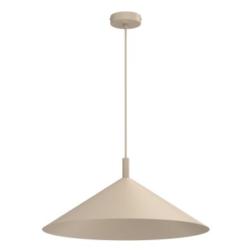 Hanglamp aan kabel ANEGA 1xGX53/15W/230V Ø 50 cm beige