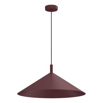Hanglamp aan kabel ANEGA 1xGX53/15W/230V Ø 50 cm bordeaux