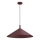 Hanglamp aan kabel ANEGA 1xGX53/15W/230V Ø 50 cm bordeaux