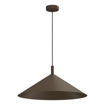 Hanglamp aan kabel ANEGA 1xGX53/15W/230V Ø 50 cm bruin