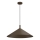 Hanglamp aan kabel ANEGA 1xGX53/15W/230V Ø 50 cm bruin