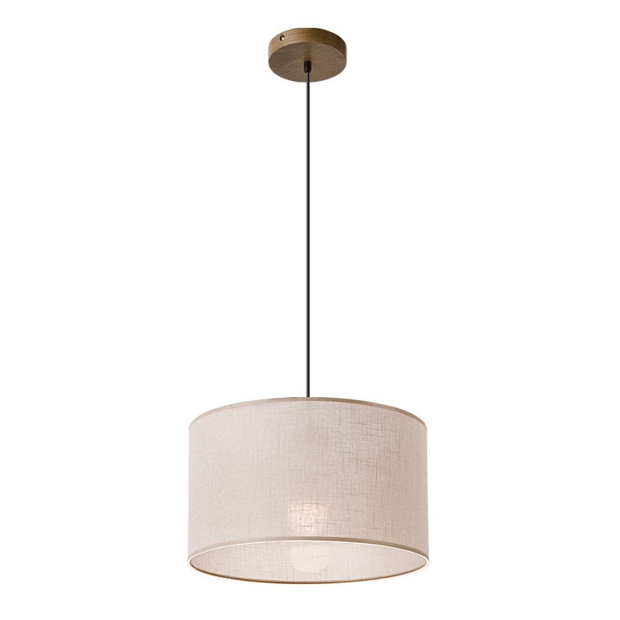 Hanglamp aan kabel ANTONIO 1xE27/60W/230V beuken