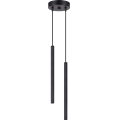 Hanglamp aan kabel ARCHE 2xG9/8W/230V zwart