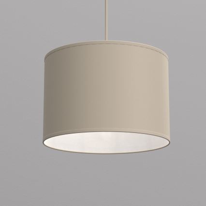 Hanglamp aan kabel ARDEN 1xE27/15W/230V Ø 25 cm beige