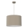 Hanglamp aan kabel ARDEN 1xE27/15W/230V Ø 40 cm beige