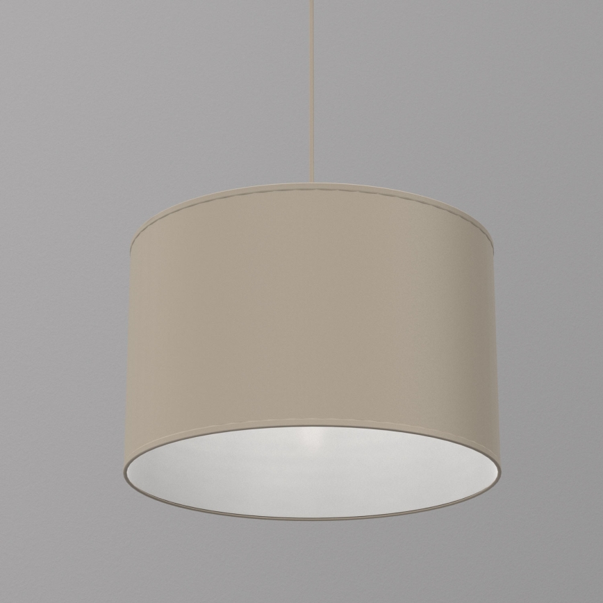 Hanglamp aan kabel ARDEN 1xE27/15W/230V Ø 40 cm beige